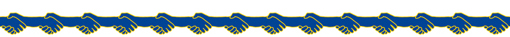 Handshake chain from logo